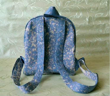 Рюкзак джинсовый handmade