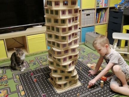 Конструктор Эваполис Винтовой небоскреб