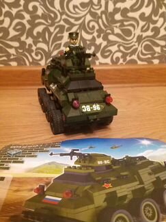 Конструктор лего город мастеров бтр