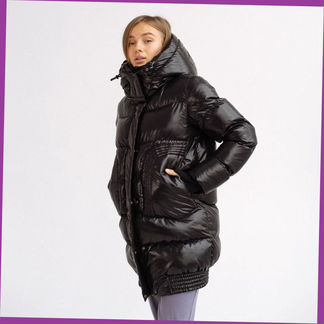 Пуховик куртка в стиле zara