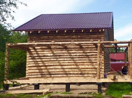 Сруб дома 8Х8 с доставкой
