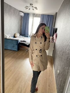 Тренч stradivarius