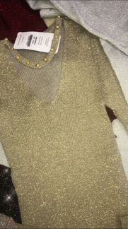 Облегающая кофта с декором