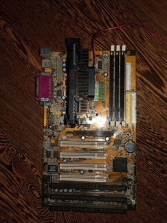 Материнская плата Acorp 6BX/VIA/ZX81 ver.1.5 Slot1