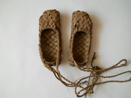 Лапти старинные, размер 41-42