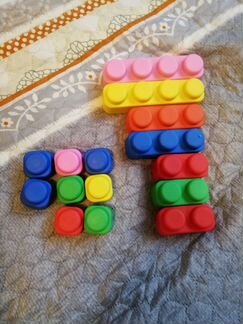 Конструктор «Мягкие кирпичики», 15 деталей