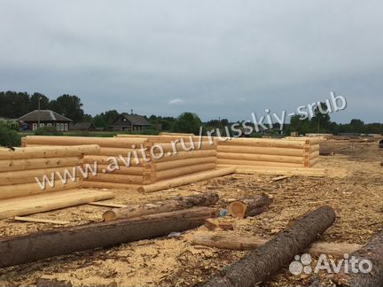 Сруб дома 6х5м + верандой 2х6м + мансарда 6х7м