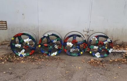 Porsche turbo S 996 диски разноширокие