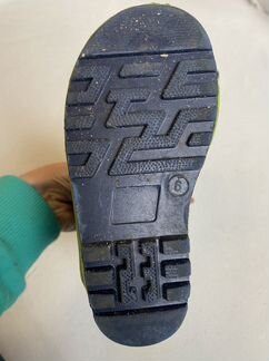 Резиновые сапожки Mothercare 23р