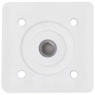 Держатель ноги табурета 10 мм цвет белый