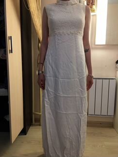 Платье белое вечернее