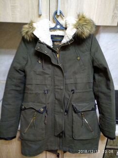 Куртка зимняя, весенняя женская 44-46 Bershka