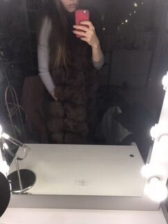 Жилет меховой женский