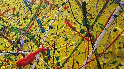 Картина Абстракция Диптих