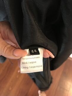 Шуба из норки 44р