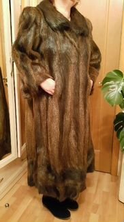 Шуба нутрия р.54-56