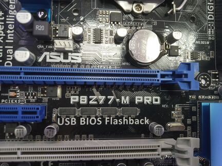 Материнская плата asus P8Z77-M PRO LGA 1155 сокет