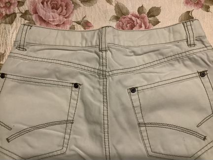 Джинсы Лемми белые