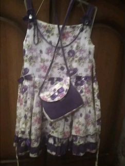 Платье- сарафан для девочки б/у