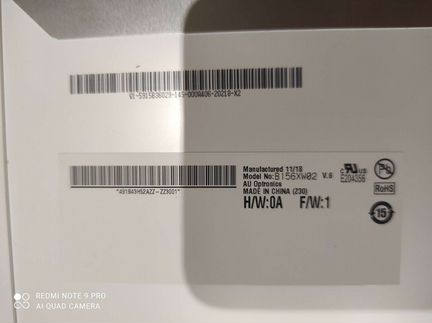 Матрица asus K52, A52, X52, K52f, K52J, K52JK, A52