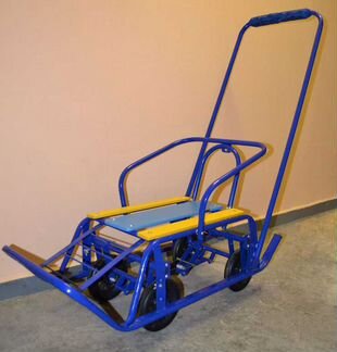 Санки на колесах