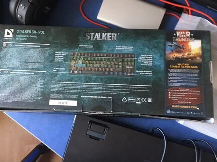 Игровая клавиатура defender stalker GK-170L