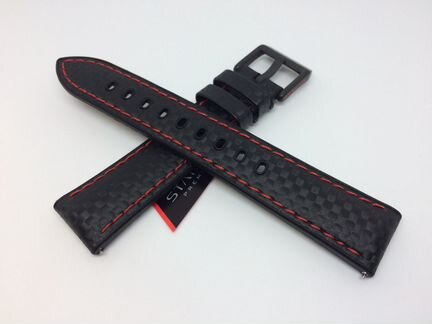 Ремешок для часов Stailer Max Black Carbon 22