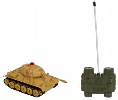 Танк на р/у Yako toys М 1:32, свет, звук, аккумулятор (М85763)