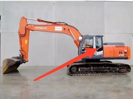Стекло кузовное левое на Hitachi Zx 180,300,470LCN