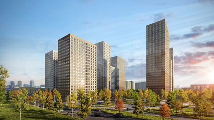 1-к квартира, 45.8 м², 4/21 эт.