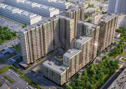 3-к квартира, 85.6 м², 16/22 эт.