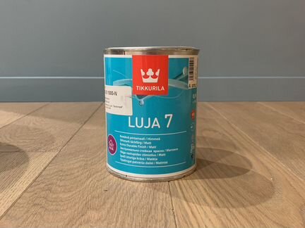 Краски Teknos Biora Balance и Tikkurila Luja 7