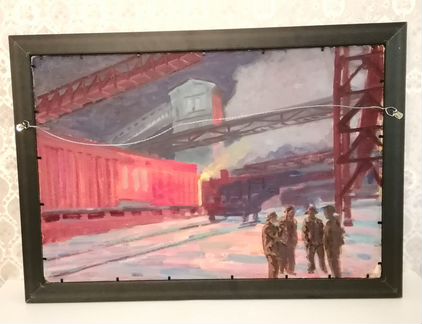 Советская Картина «Большой Театр» и «Сталевары»