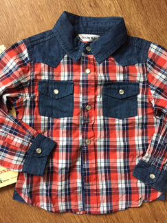 Рубашки на мальчика, хлопок