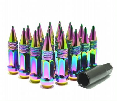 Гайки Пики для колесных дисков м12х1.25 раджуные