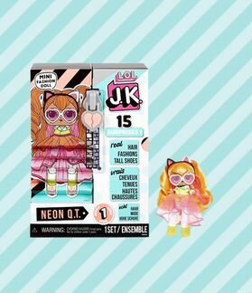 LOL Surprise JK Neon Q.T. Mini Fashion Doll