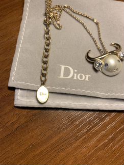 Кулон и цепочка Dior