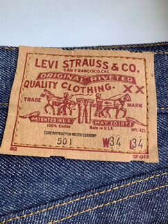 Джинсы Levi’s 501 STF 34x34 1985 USA