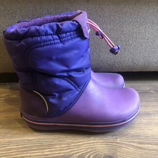 Crocs сноубутсы/сапоги, р. J3 34/35
