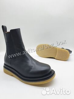 Ботинки боттега черные