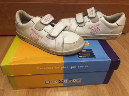 Кроссовки б/у, 36 размер, натуральная кожа