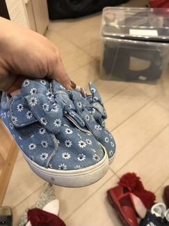 Кеды джинсовые HM
