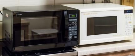 Новая микроволновая свч печь с грилем Sharp R-6672