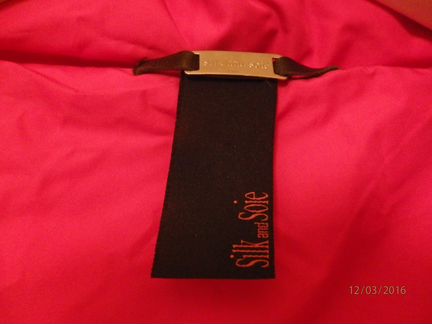 Куртка пуховик Silk and Soie