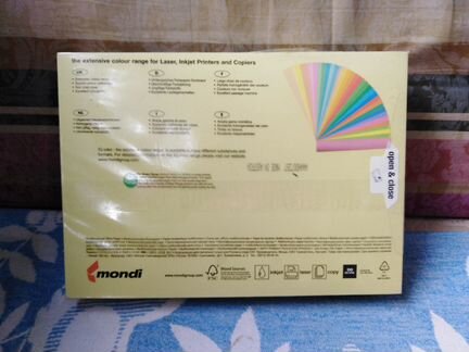 Бумага желтая А4 IQ Color