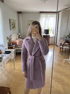 Зимнее пальто шерстяное