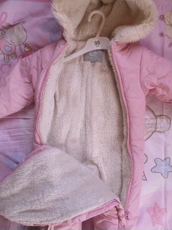 Комбинезон зимний, на 6-9 мес