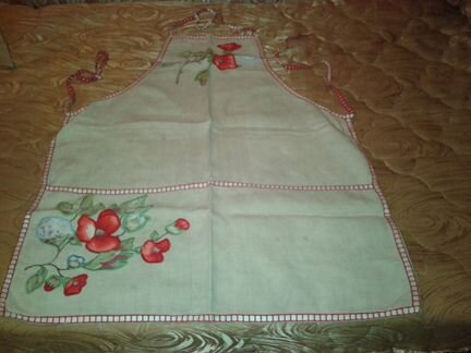 Фартуки льняные с грудкой и без грудки из СССР