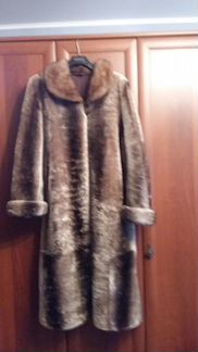 Шуба мутон в идеальнейшем состоянии, размер 54