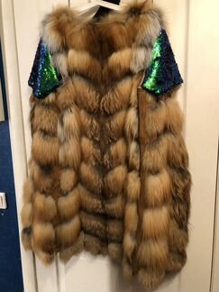 Жилет из лисы огневки Furs 48/50